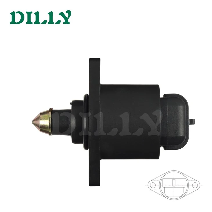 Moteur pas à pas de soupape de commande d'air de ralenti B28/00 B33/55 C95177 D95174 7514030 7701042784 7701047909